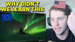 American reacts to the Northern Lights