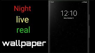 Magical Night black live wallpaper😱😱 screenshot 3