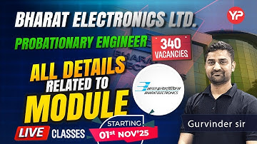 All common Queries related to BEL PE Module | Live classes from 1st Nov