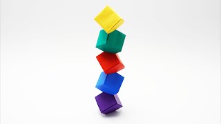 ORIGAMI CUBE TOWER (Jo Nakashima) by Origami with Jo Nakashima 81,580 views 9 months ago 12 minutes, 13 seconds