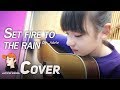 Set Fire to The Rain - Adele cover by 12 y/o Jannine Weigel