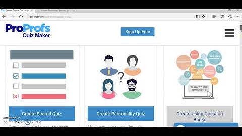 ProProfs: Tutorial 02, Part 01