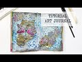 Tutorial Mix Media Art Journal para principiantes (en español)