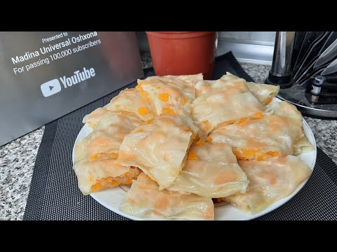 Ханум с тыквой | Ханум с тыквой невероятно вкусно... Вся семья его обожает!!! быстро и вкусно