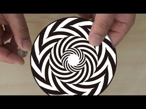 Spiral Optical Illusion with plan (スパイラル・イリュージョン) спиральный