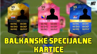 BALKANSKE SPECIJALNE KARTICE!!! FIFA 16 SQUAD BUILDER