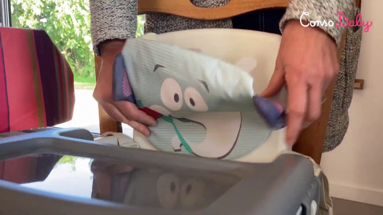 Rehausseur De Chaise Mode De Chicco Youtube