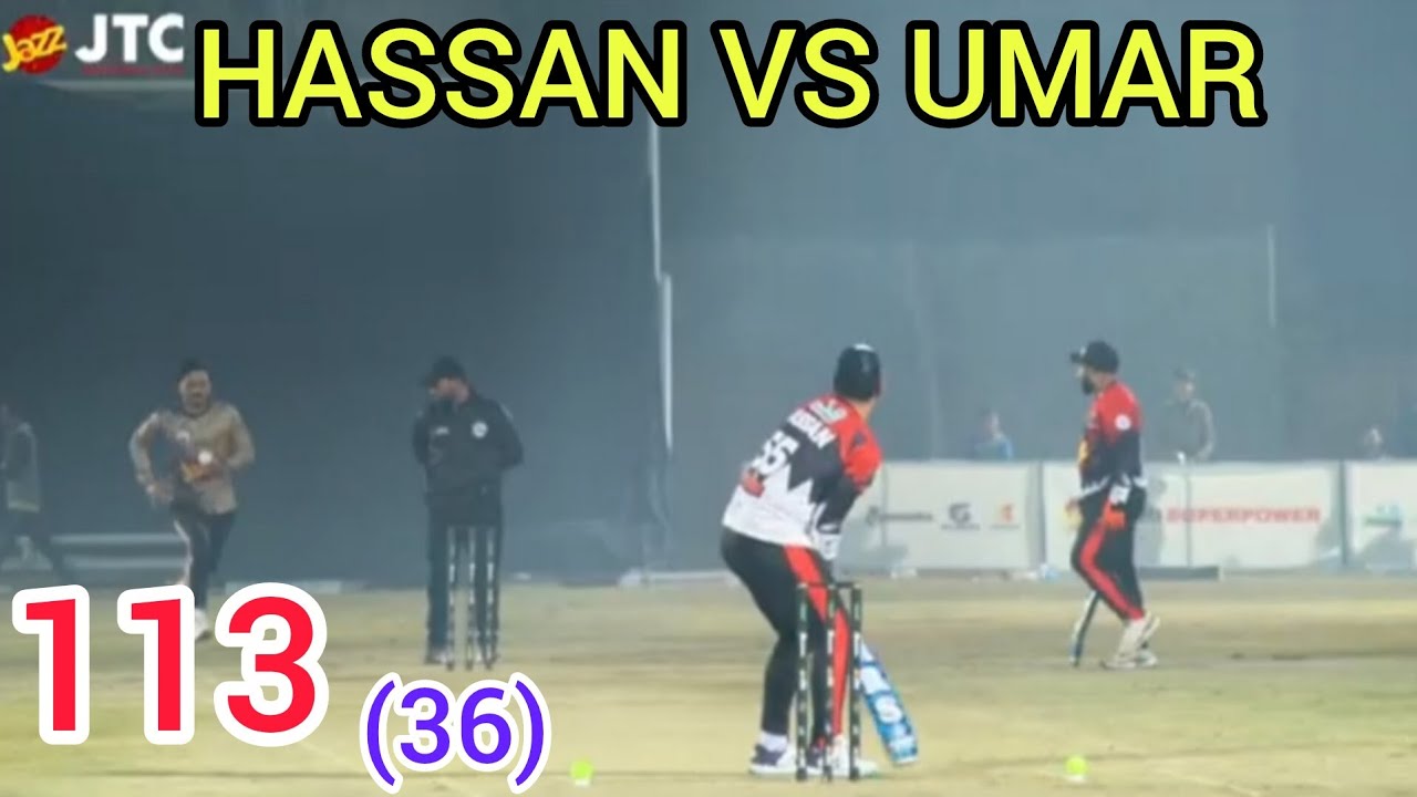 HASSAN PENDA VS UMAR BAHI || 113 RUNS CHASED BY 36 BALLS || BIG MATCH ...