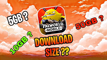 Palworld Mobile Download Size ? Palworld Mobile First Gameplay | Palworld Mobile Alpha Test | 