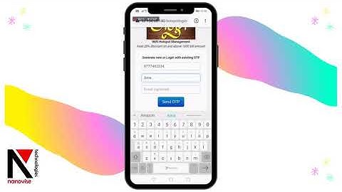 How Nanovise Restaurant WiFi Works? Guest Login Flow-Step-By-step Guide
