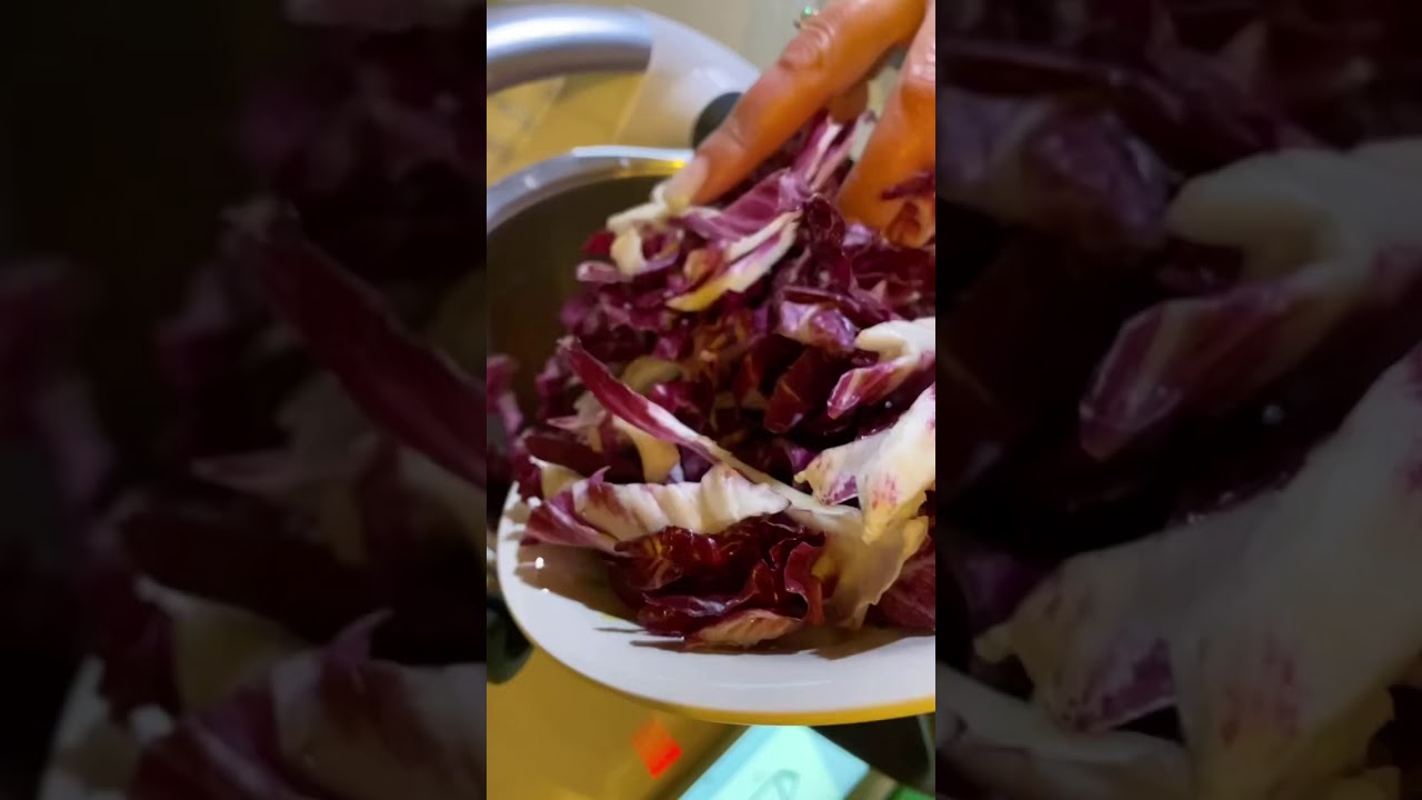 Cucino con bimby: Risotto radicchio e salsiccia 💚