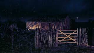 Canto noturno do urutau/ mãe da lua/ Noite de chuva no sertão/ caatinga.