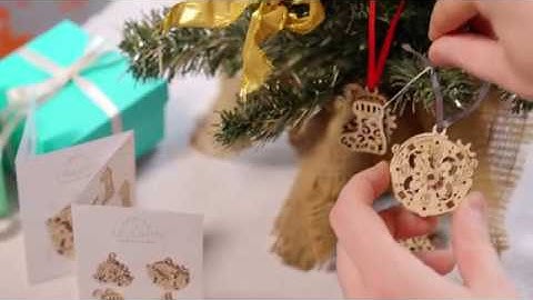 U-Fidgets “Happy New Gear”. Set of 4 miniature Ugears models