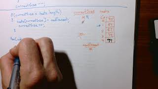 inserting an element into an array