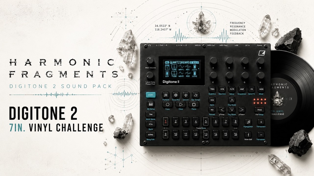 Make A Track With My Digitone 2 Sound Pack & Win A 7in. Vinyl Release ...
