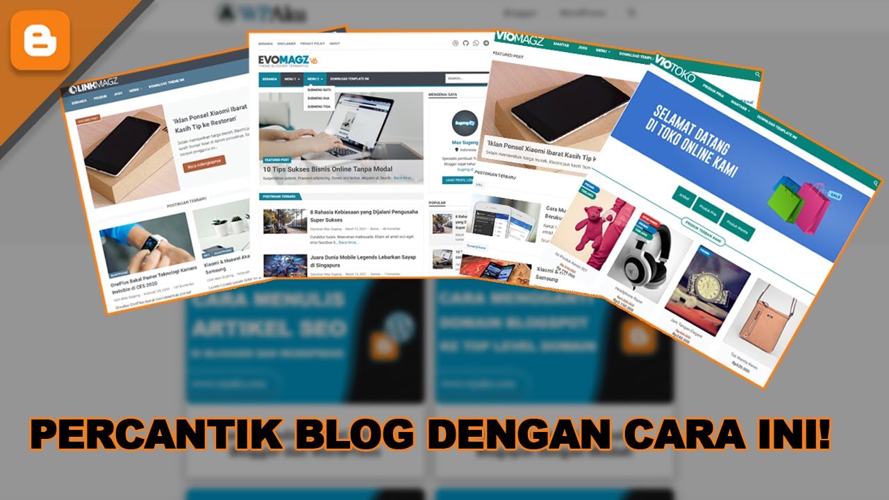 Cara Mencari dan Mengganti Template Blogspot - YouTube
