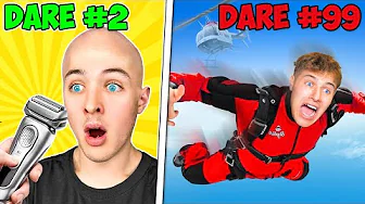 We Did 100 Dares In 24 Hours!
