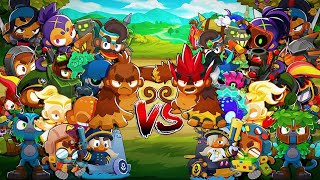 How Far can EVERY HERO get at Level 1 VS Level 20? (Bloons TD 6)