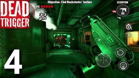 Dead Trigger: Offline Zombie Shooter PART 4 Gameplay Walkthrough - iOS/Android