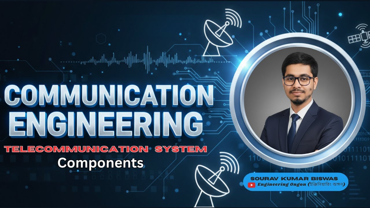 Origin of Information in Communication System | Transducer, Amplifier, Channel & Receiver Explained