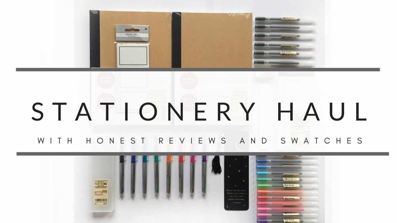 honest muji pen review!! make sure to follow my insta :), muji stationery