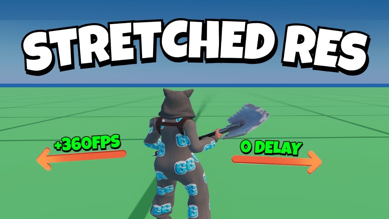 Как добиться растянутого разрешения, как у профессионалов в Fortnite!