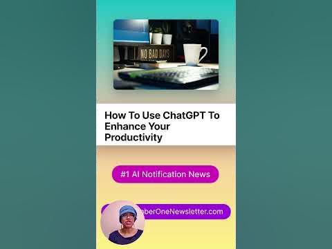 How to use ChatGPT to enhance your productivity. #shorts #ai #chatgpt #
