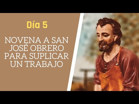 Para suplicar un Trabajo | Día 5. Novena a san José Obrero