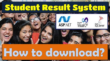 Download the project Student Result System Free | Complete working project with source code download