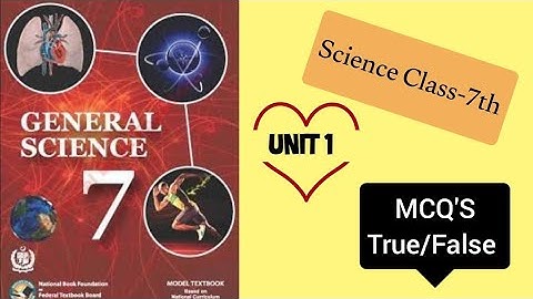 |Science Class 7 Unit 1 MCQ