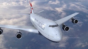 Jet strike: Commercial airlines - VFX using After effects Element 3D plugin