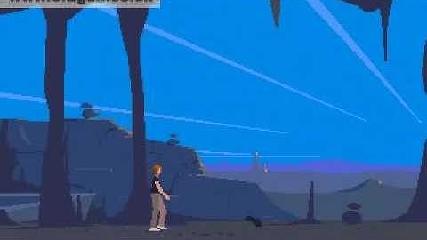 Another World, (Out of this World), DOS 1995 - Playthrough