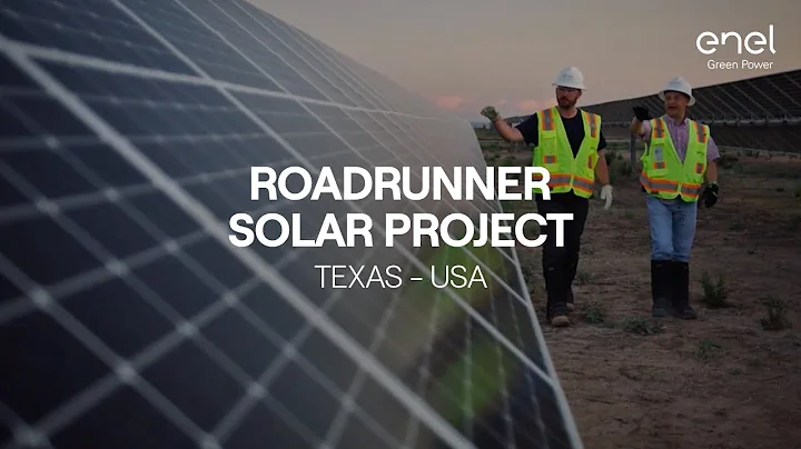 Roadrunner: the new solar park in Texas