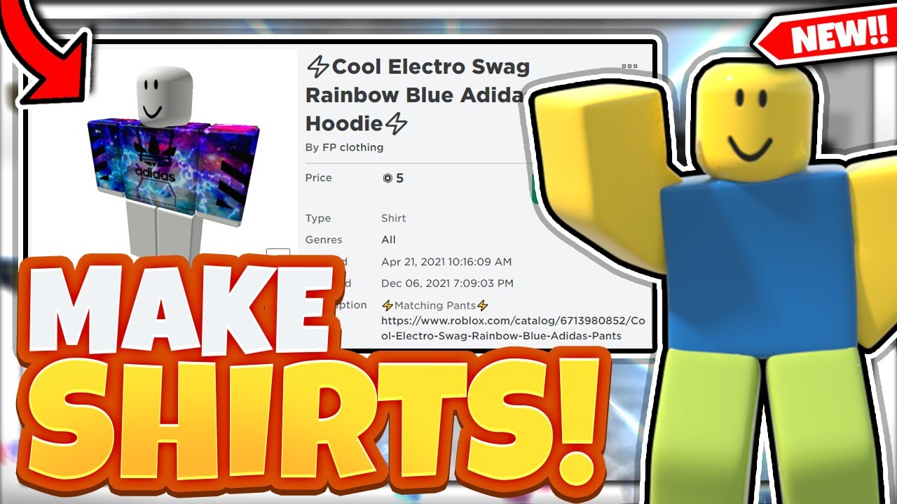 (2022) How To Make SHIRTS On Roblox For FREE! Full Guide! - YouTube