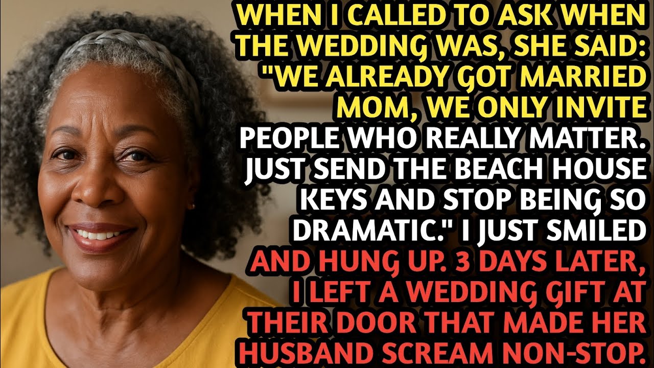 My Daughter Got Married, Didn't Invite Me, Yet Wanted My Beach House For Her Honeymoon, So I...