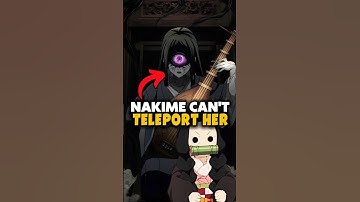 Why Nakime Didn’t Teleport Nezuko in the Infinity Castle? #demonslayer #shorts
