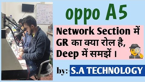 oppo A5 Network Problem/No service problem solution by            S.A TECHNOLOGY