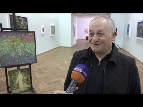 მხატვარ ფრიდონ ბოლქვაძე იჯარეთელის გამოფენა