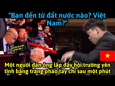 Video Một người đàn ông lấp đầy hội trường yên tĩnh bằng... - youtube