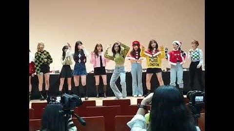 Loona dancing to Hey Mama from Street Women Fighter @ Rescheduled [&] Release Offline Fansign