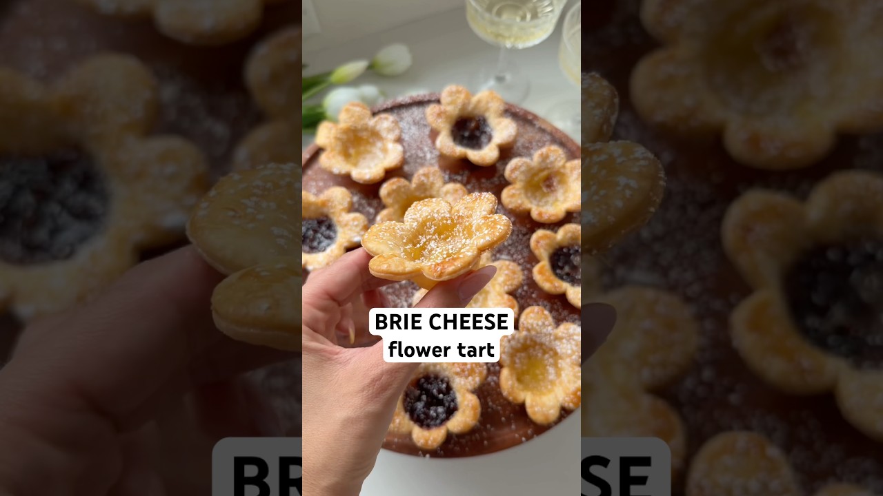 Вам обязательно понравится эта простая весенняя закуска с сыром 🌺🧀 