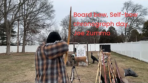 Board bow, Self-bow chronograph day. Joe Zummo