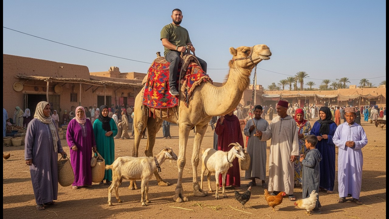 24 ساعة 😱😱🔥🔥 في مدينة الجمال والرمال 😱😱 في  🇲🇦 🇲🇦 🔥🔥🔥🔥