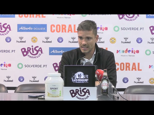 Análise ao CD Nacional (3-1) SL Benfica B:🎙com o treinador Tiago Margarido