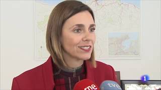 Paula Fernández Viaña - Inundaciones en Cantabria - TeleCantabria - 30/10/2019