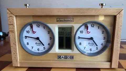 Garde Electronic Chess Clock