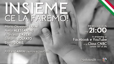 INSIEME CE LA FAREMO!