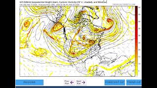 Tues 17 Feb 2026 An active pattern...western storm...late weekend threat for Mid-Atlantic/NE US