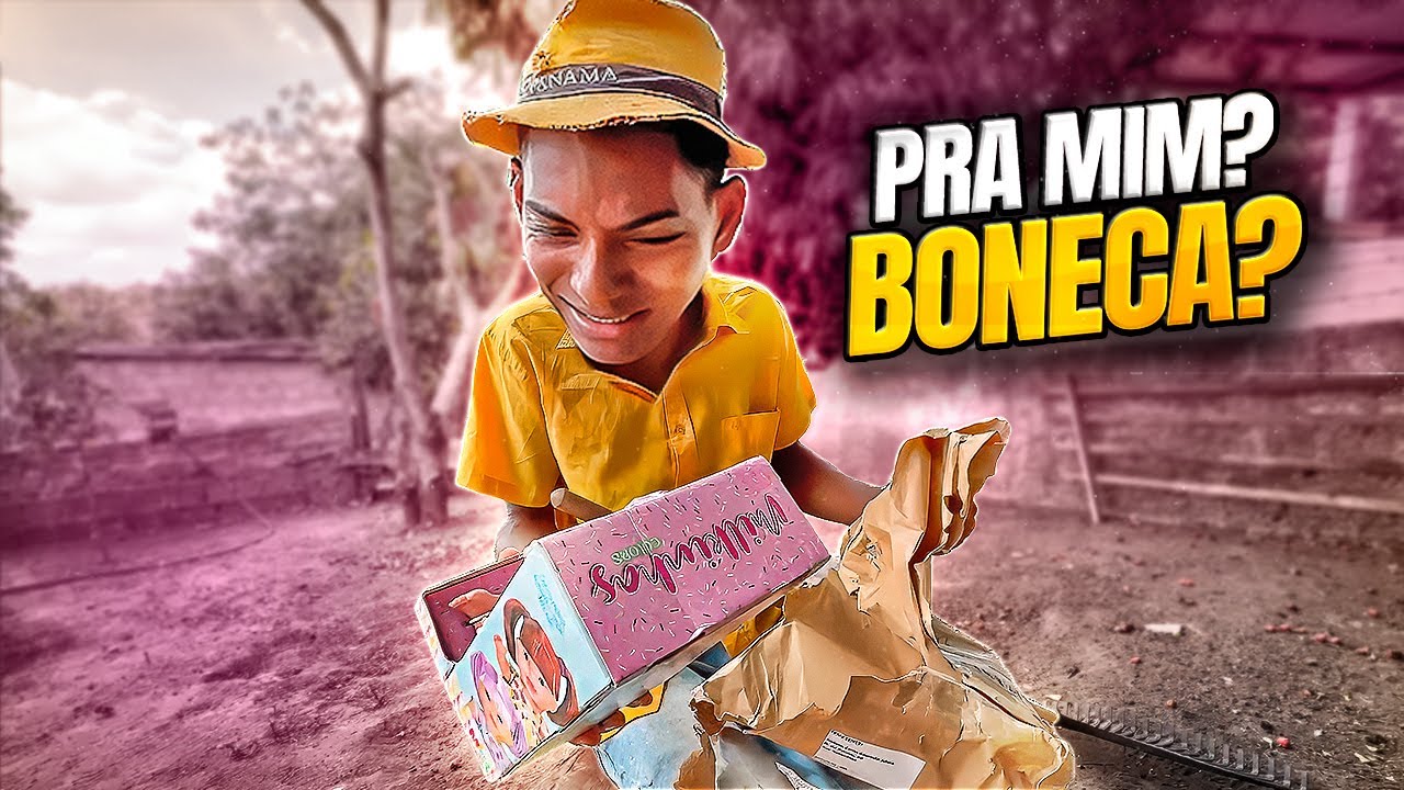 BETO TIZIU RECEBEU UMA BONECA 🤣🤣 | RECEBIDOS DO BETO TIZIU