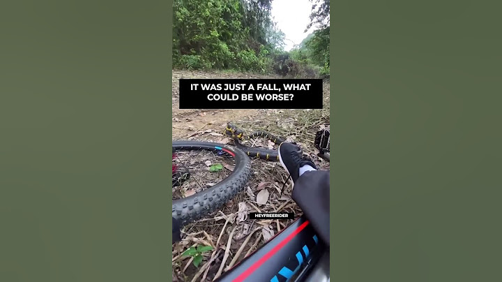 IT WAS JUST A FALL, WHAT COULD BE WORSE #mtb #bicycle #mountainbike #downhill